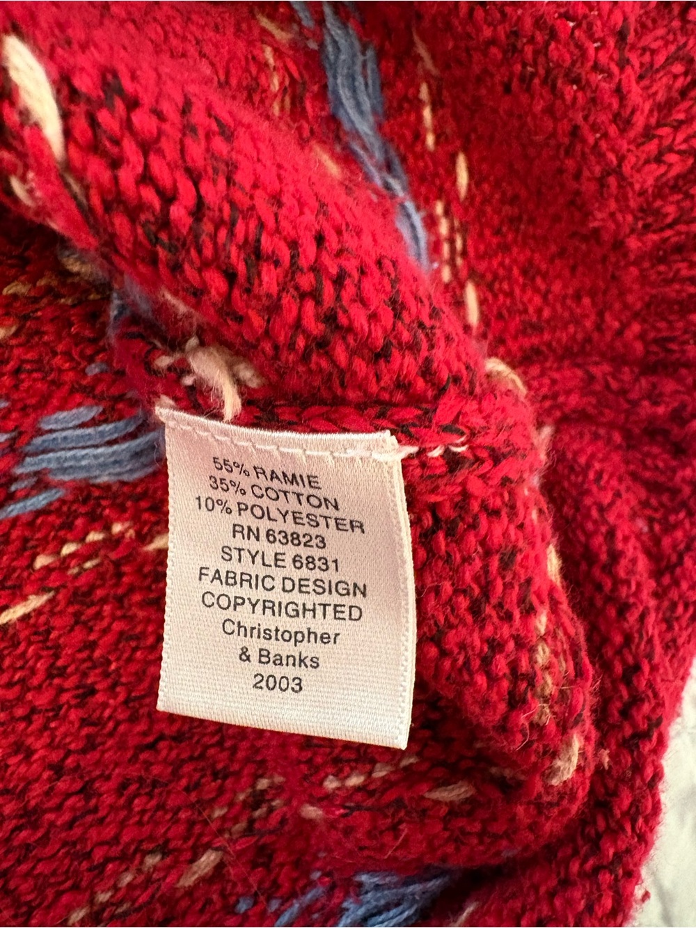 Vintage Christopher & Banks roll neck sweater. Size XL. - Picture 6 of 10